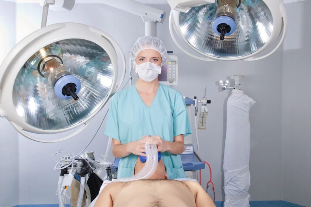 Where do CRNAs still need a physician involved?